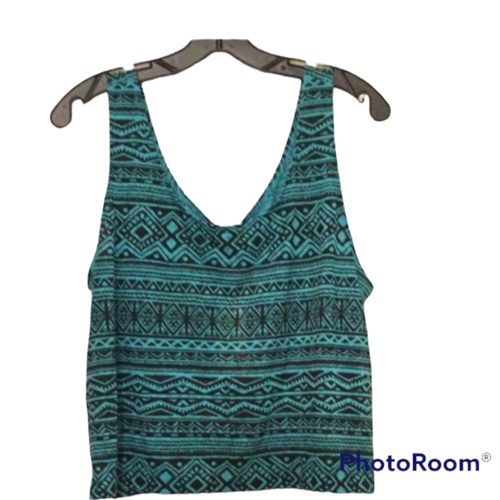 Forever 21 aztec tank top size large